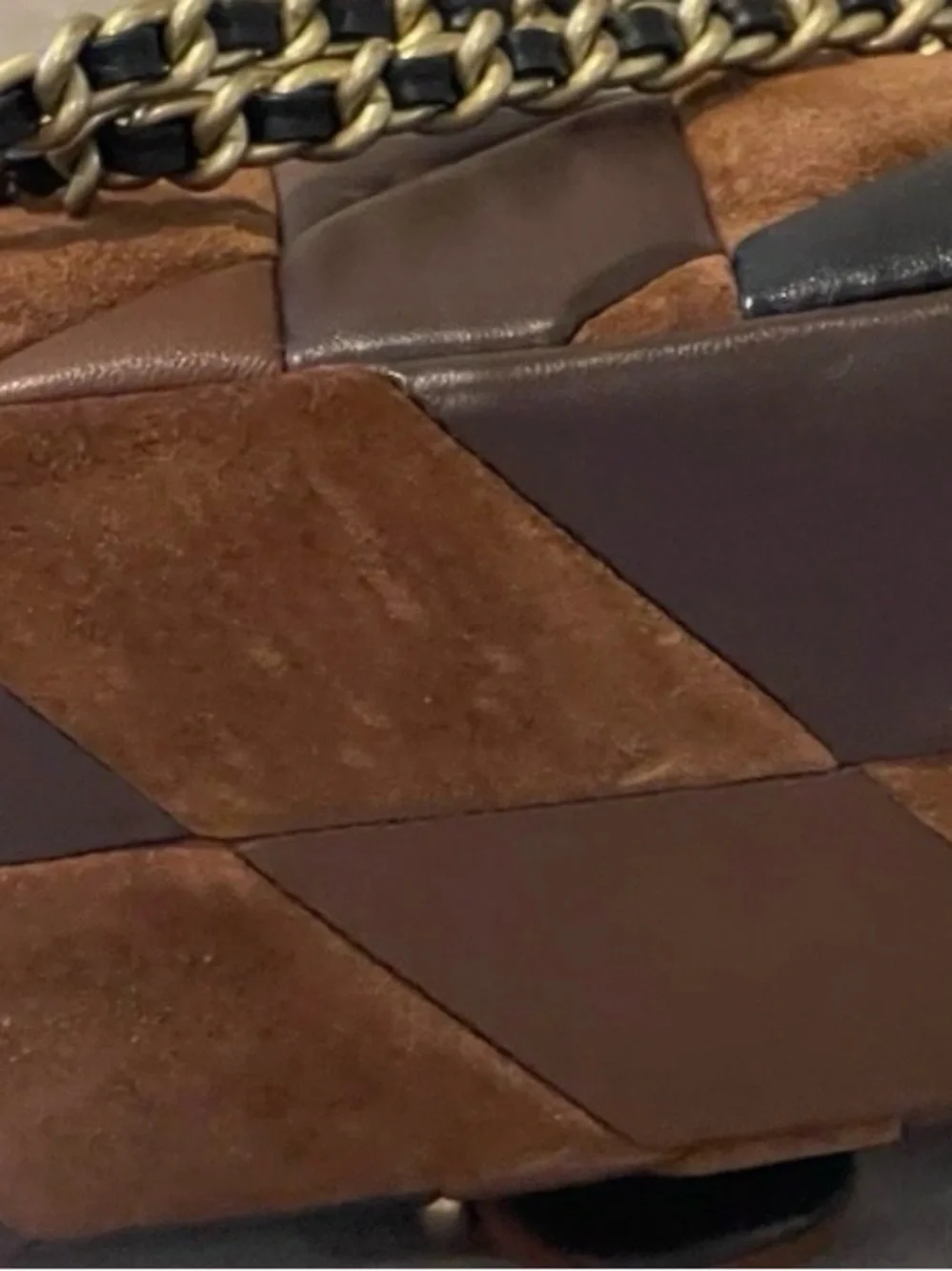 Coach  Genuine Leather & Suede Patchwork Tabby 20  NWT Timeless 🎁